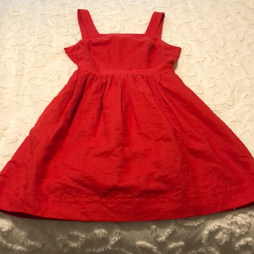 JCrew linen dress